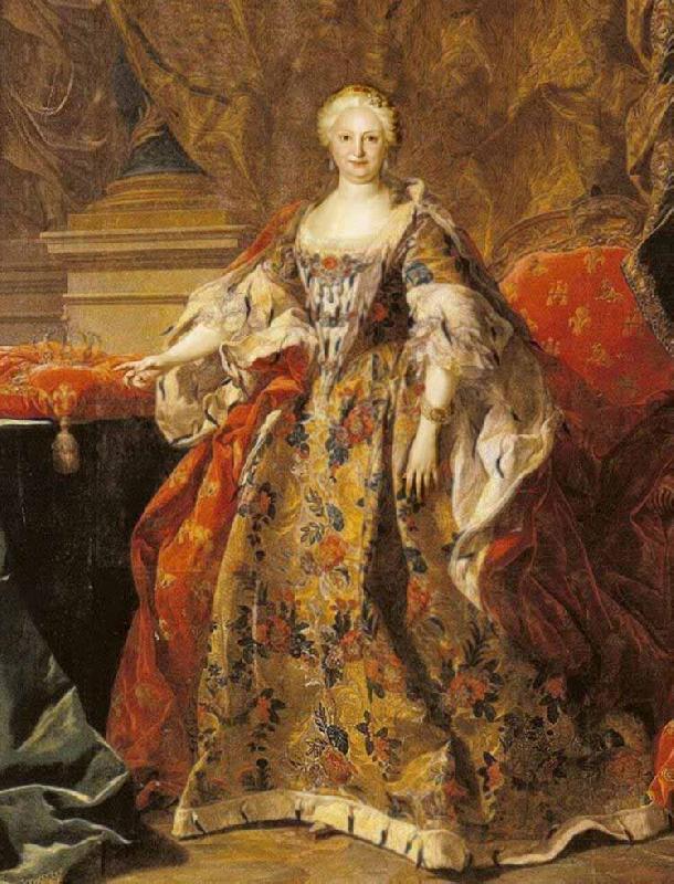 Louis Michel van Loo Portrait of Elisabeth Farnese Germany oil painting art
